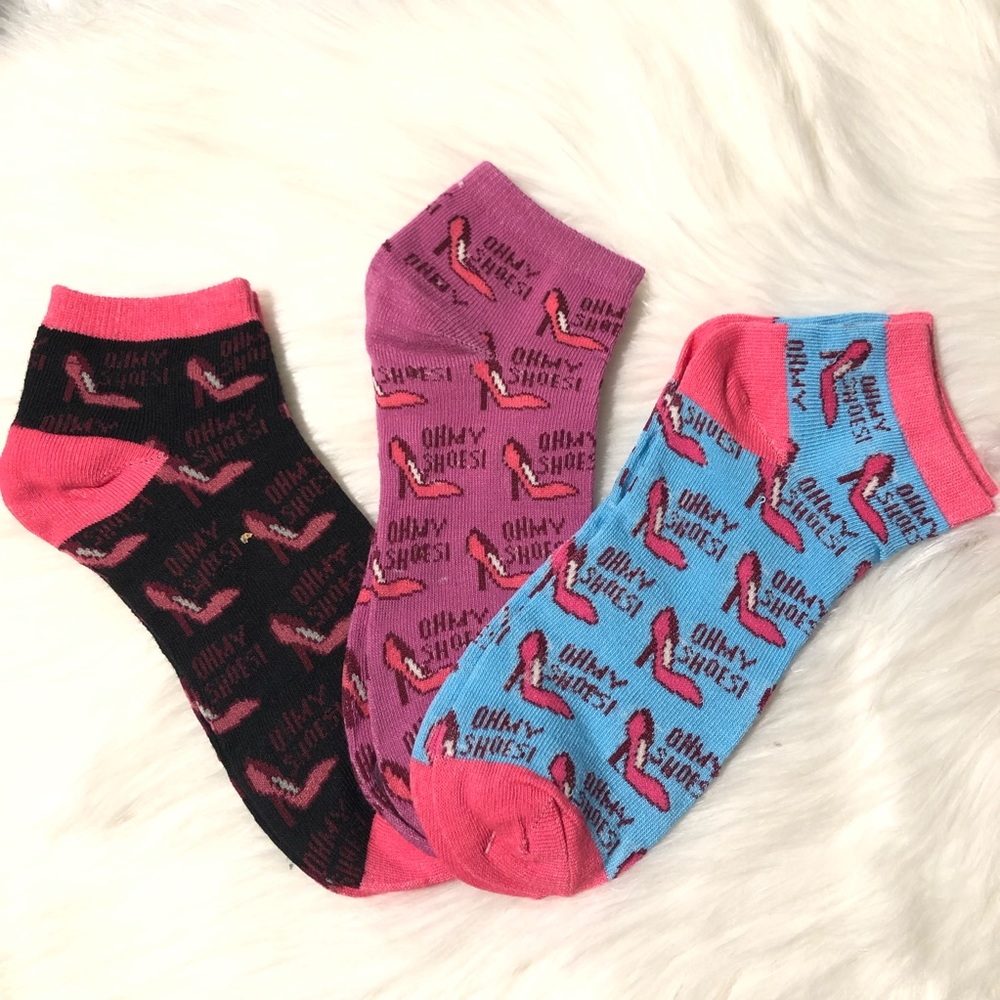 “OH MY SHOES” Ankle Socks